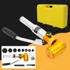 Hydraulisch Blechlocher Set Lochstanze mit 6 Stanzform Produktbild-Vorschau 3