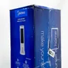 A cardboard box for an air cooler, partially opened and taped. Produktbild-Vorschau