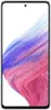A smartphone with a colorful abstract wallpaper displayed on its screen. Produktbild-Vorschau