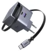 Ładowarka Ugreen X614 (65822) GaN 45W 2x USB-C gwiezdna Náhled obrázku produktu 1