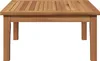 vidaXL Table de jardin marron en teck massif Voir les images du produit 5