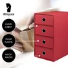 Rössler Papier S.O.H.O. Rot - 4er Schubladenbox Produktbild-Vorschau 5