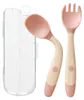 ASKSA 2PCS Vaisselle d'apprentissage de la fourchette et de Voir les images du produit 1