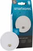 Product packaging for a wireless water alarm, with the product itself shown in front of the packaging. Anteprima dell’immagine prodotto