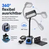 Magnetische LED Werkstattleuchte 2000 Lumen, 20W Produktbild-Vorschau 4