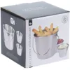 Stahleimer mit Henkel für Snacks und Snacks Produktbild-Vorschau 3
