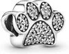 PANDORA MOMENTS Charm scintillante con impronta di zampa Anteprima dell’immagine prodotto 2