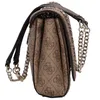 GUESS Damen Schultertasche Noelle Latte Logo/Brown : Produktbild-Vorschau 10