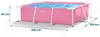 INTEX 28266NP - Pink Rectangular Frame Pool (220x150x60cm) Produktbild-Vorschau 14