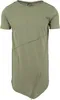 Urban Classics - ASYMETRIC SHAPED Long Tee oliwkowy - L Podgląd zdjęcia produktu 5