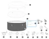 Bestway® Ersatzteil AirJet™ Pumpe (grau / WiFi-Modul) für Produktbild-Vorschau 2