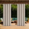 lot de 2 rideaux d'extérieur pour jardin terrasse pavillon Voir les images du produit 8