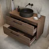 Badplaats Sottolavabo Florence 80 x 46 cm – Noce – Mobile Anteprima dell’immagine prodotto 3