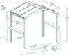 Palram - Canopia Aluminium Grillpavillon Austin BBQ 2400 Produktbild-Vorschau 7