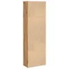 A tall, narrow bookshelf with a wood-grain finish. Náhľad obrázku produktu