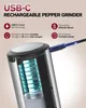 Salz und Pfeffermühle Elektrisch 2er Set, Gewürzmühlen mit Produktbild-Vorschau 6