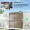Domek narzędziowy Outsunny 1,34 m², szafka narzędziowa z Podgląd zdjęcia produktu 6