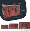 Schatztruhe Frankreich mit Schloss von HMF mit 60 cm Breite in verschiedenen Größen Produktbild-Vorschau