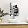 MuchoWow© Wanddeko 40x60 cm - Badezimmer Bilder Affe mit Produktbild-Vorschau 5