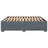 vidaXL Bettgestell ohne Matratze Dunkelgrau 200x200 cm Samt Produktbild-Vorschau 5