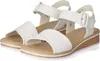 Rieker Damen Keil-Sandaletten Weiß Voir les images du produit 26