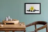 Bild 30x20 MDF-Rahmen Wandkunst Blumen-Stones-Kunst Produktbild-Vorschau 3