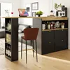 A modern dining bar with a stool in a living room setting. Náhled obrázku produktu