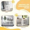 PawHut Absperrgitter Hund 3-teilig, 155 x 61 cm Faltbar Produktbild-Vorschau 5
