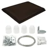 sunprotect 12544 Seilspann-Markise Komplett-Set, 2,7 x 1,4 Produktbild-Vorschau 1