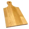 Juego de 4 tablas de cortar de madera natural, 30x14x1 cm. Vista previa de la imagen del producto 3