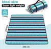 Picknickdecke,200 cm x 200 cm Campingdecke mit wasserdichte Produktbild-Vorschau 2