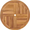 vidaXL Tavolo da giardino pieghevole 85x76 cm in legno Anteprima dell’immagine prodotto 4