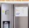 INF Magnetisches Whiteboard für Kühlschrank Weiß A4 Produktbild-Vorschau 3