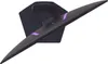 A top-down view of a black monitor stand with purple accents. Náhľad obrázku produktu
