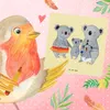 Mr. & Mrs. Panda Glückwunschkarte Koala Familie - Gelb Produktbild-Vorschau 5