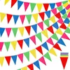 100 Meter XXL Wimpelkette bunt - Innen & Draußen Banner - Produktbild-Vorschau 1
