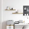 A home office setup with shelves, a printer, and a desk. Produktbild-Vorschau