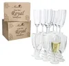 24er Set Royal Sektgläser geeicht 0,1L Champagner-Glas Produktbild-Vorschau 1