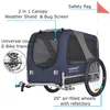DOGGYHUT® Premium LARGE Hundefahrradanhänger  15 - 30kg Produktbild-Vorschau 3