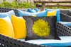 MuchoWow® Outdoor Kissen - Blumen - Aquarell - Löwenzahn - Produktbild-Vorschau 4