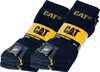 Caterpillar 6 Paar Socken / Arbeitssocken Verstärkte Spitze Produktbild-Vorschau 2