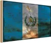 vianmo Holzschild 30x40 cm Guatemala Flagge Fahne Wappen Produktbild-Vorschau 1