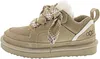 OOG  Damenschuhe Outdoor Schnürer Beige Freizeit Produktbild-Vorschau 4