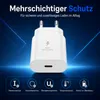 25W USB-C Ladegerät für Samsung Galaxy mit 2m USB-C Produktbild-Vorschau 4