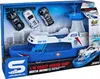 Nave della Polizia Effetti Luce Suono Auto Set Blu Anteprima dell’immagine prodotto 5