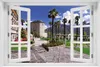 Wallario selbstklebendes Poster mit Fenster-Illusion - Produktbild-Vorschau 1