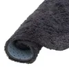Fluffy Hochflor Shaggy Teppich Anthrazit Rund, Größe:160 cm Produktbild-Vorschau 4