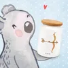 Mr. & Mrs. Panda Kaffeedose Sternzeichen Schütze - Weiß - Produktbild-Vorschau 2