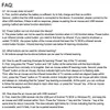 A page of frequently asked questions about an air mouse. Podgląd zdjęcia produktu