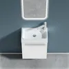 doporro Mobile Bagno Sospeso 46cm Bianco Opaco, Mobile Anteprima dell’immagine prodotto 3